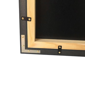 FrameDeluxe Deluxe DIY Shirt Frame Black and Gold / Black and Silver 75 x 85 cm.