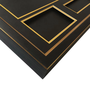 FrameDeluxe Deluxe DIY Shirt Frame Black and Gold / Black and Silver 75 x 85 cm.