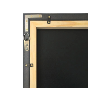 FrameDeluxe Deluxe DIY Shirt Frame Black and Gold / Black and Silver 75 x 85 cm.