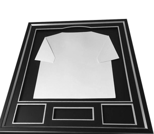 FrameDeluxe Deluxe DIY Shirt Frame Black and Gold / Black and Silver 75 x 85 cm.