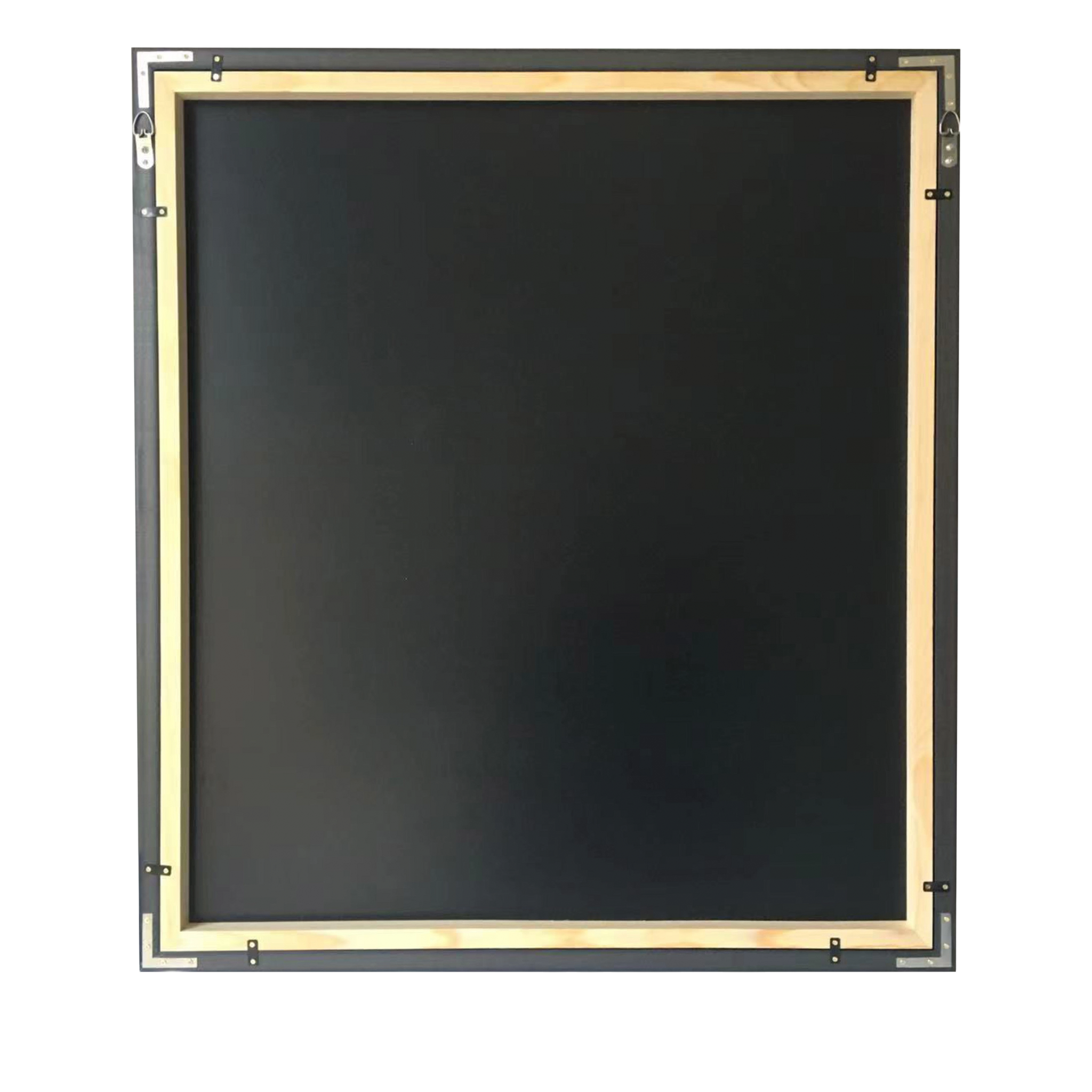 FrameDeluxe Deluxe DIY Shirt Frame Black and Gold / Black and Silver 75 x 85 cm.